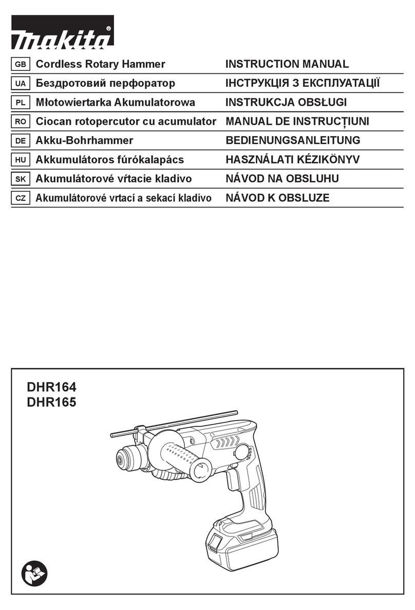 Makita DHR164 User manual