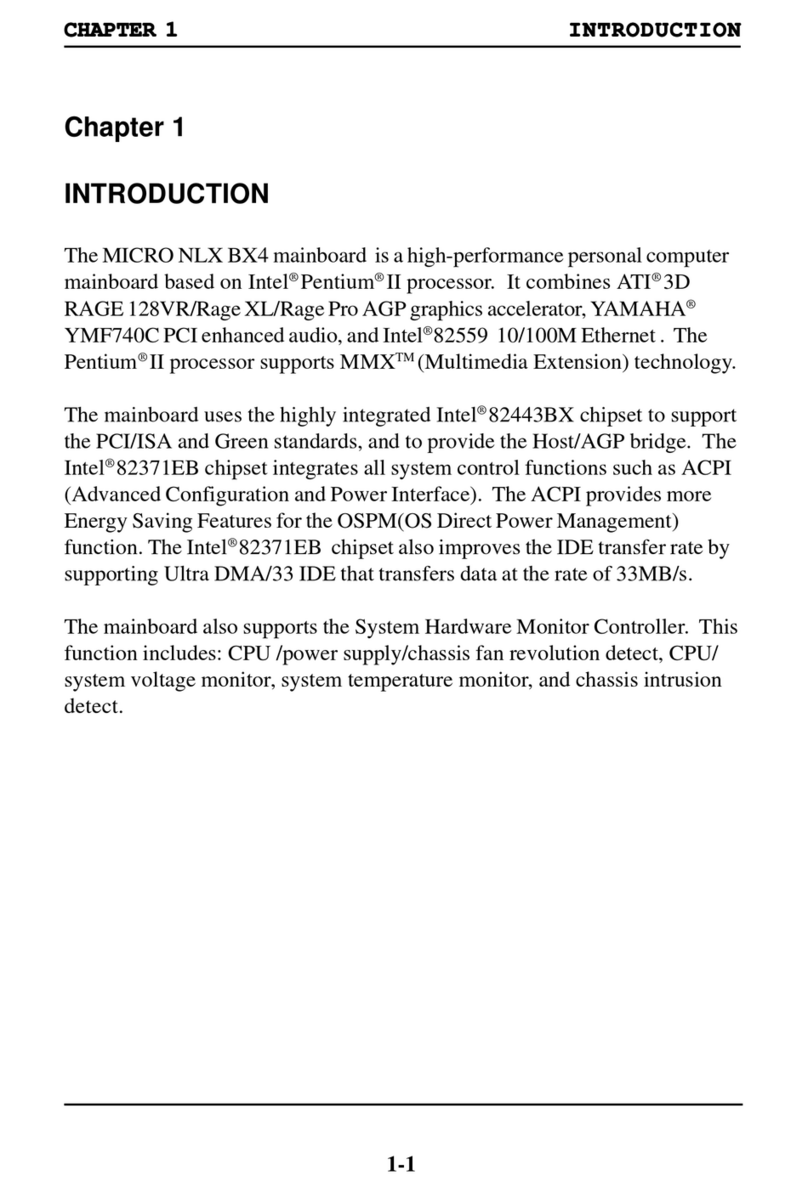 MSI MICRO NLX BX4 User manual MSI MICRO NLX BX4 User manual