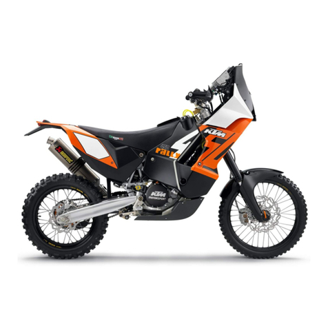 KTM 450 Rally Factory Replica User manual