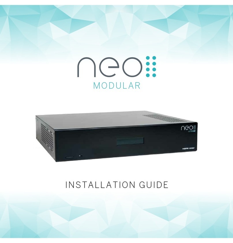 PULSEEIGHT neo:Modular installation guide