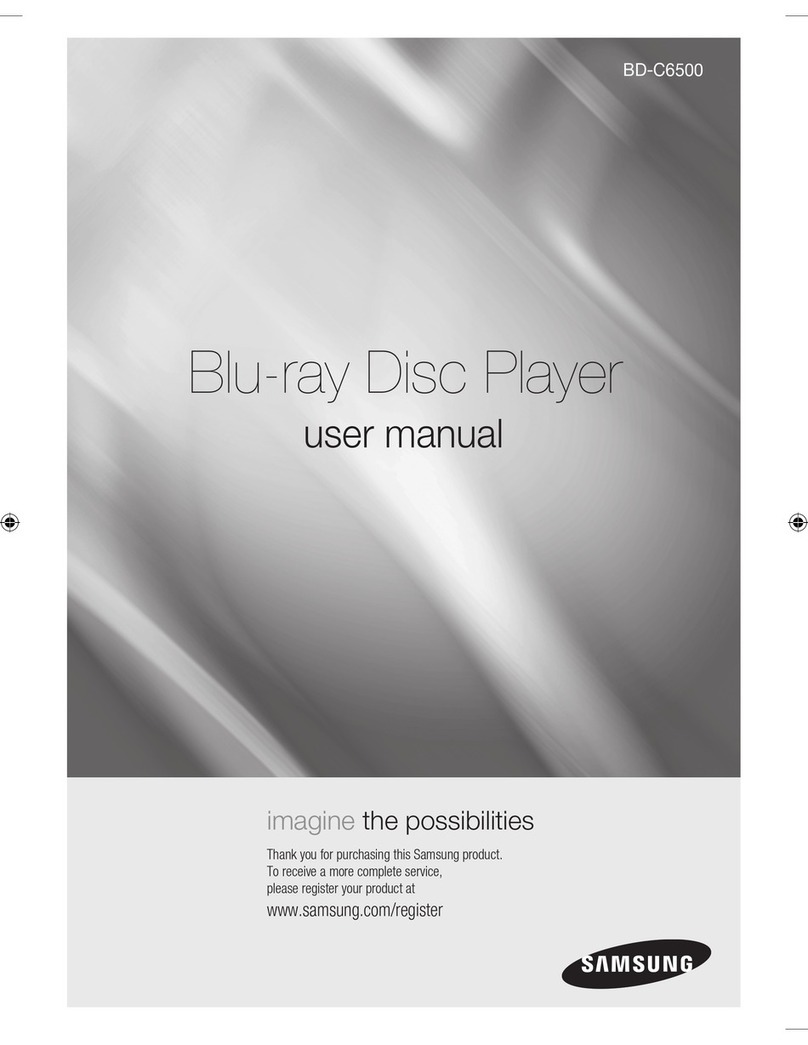 Samsung BD-C6500 User manual