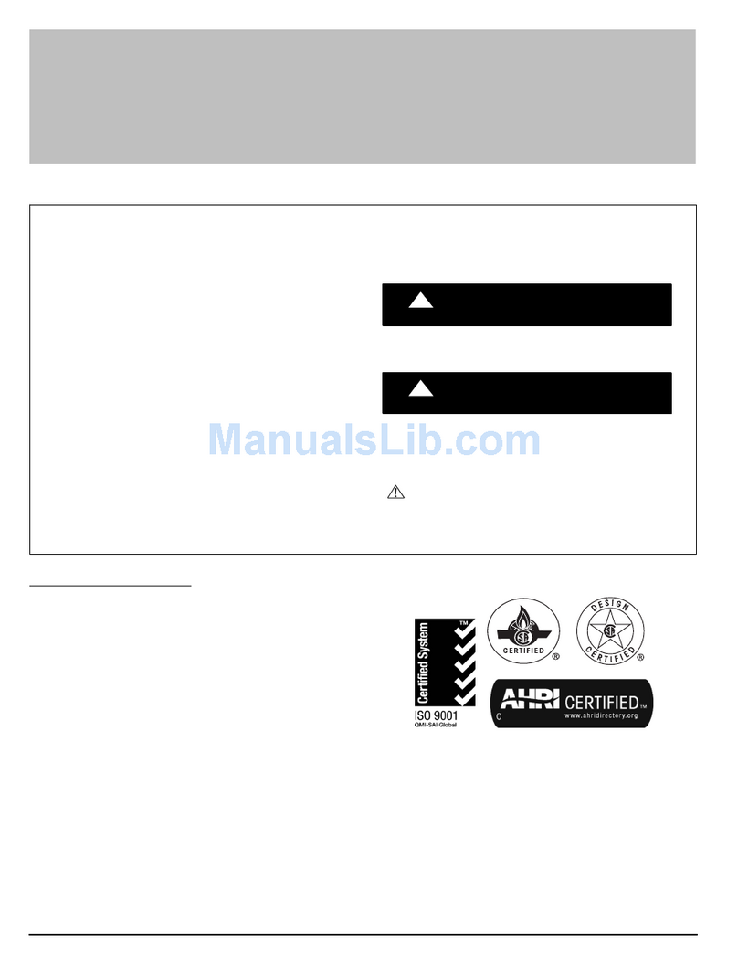 Grandaire WFAR installation instructions