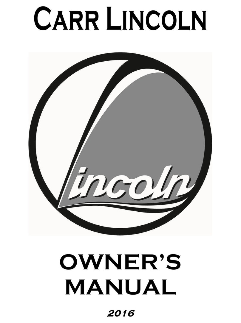 Carr Lincoln owner's manual