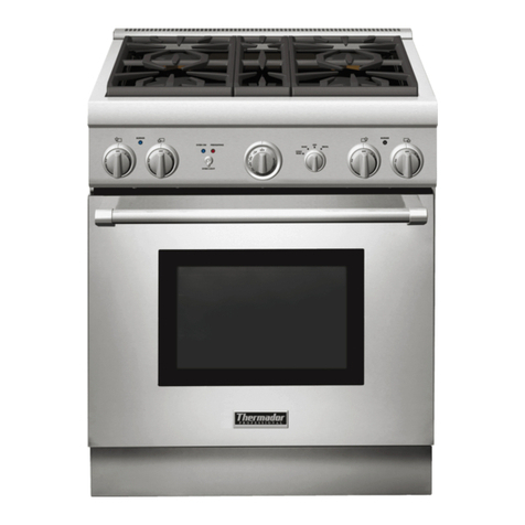 Thermador Professional Pro Harmony PRG304GH Use and care guide Thermador Professional Pro Harmony PRG304GH Use and care guide