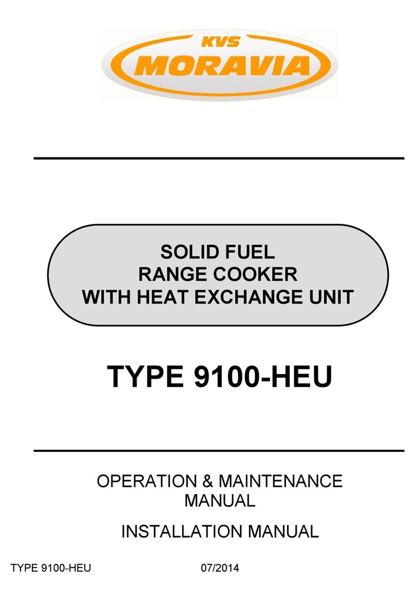KVS MORAVIA TYPE 9100-HEU Manual