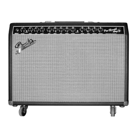 Fender Pro Reverb Service manual