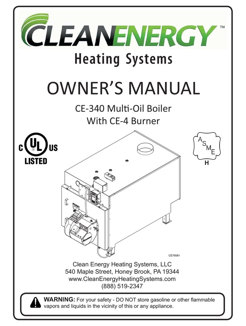 Clean Energy CE-340 owner's manual