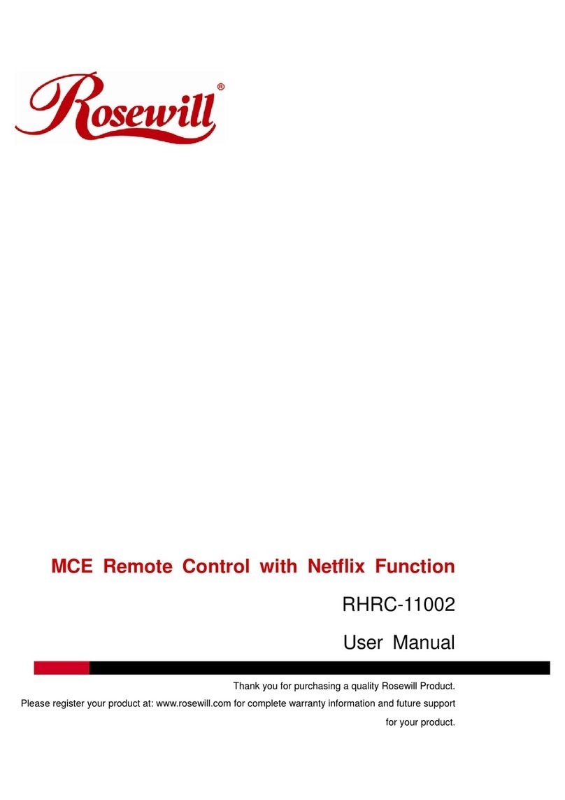 Rosewill RHRC-11002 user manual Rosewill RHRC-11002 user manual