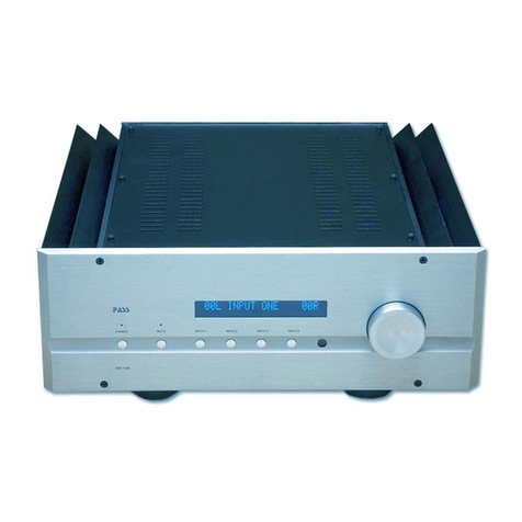 Pass Laboratories INT-150 User manual