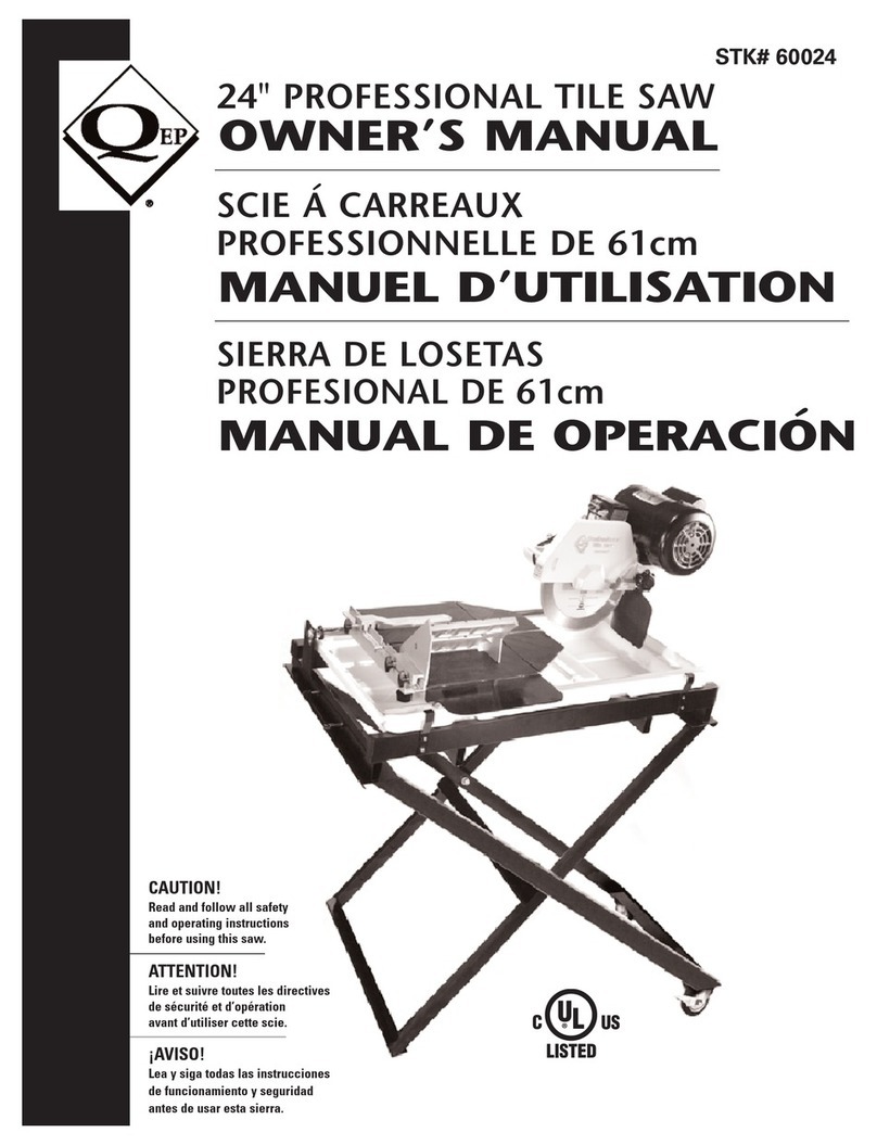 QEP 60024 User manual