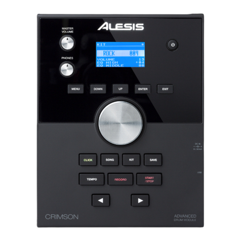 Alesis Crimson User manual