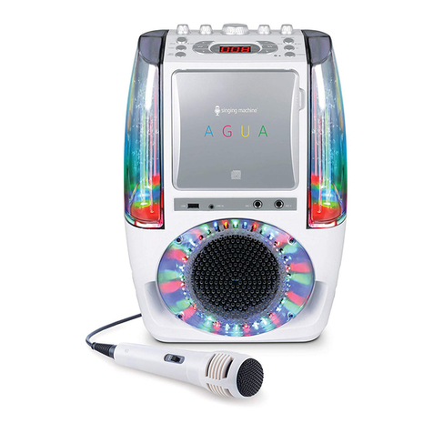 The Singing Machine SML605 User manual
