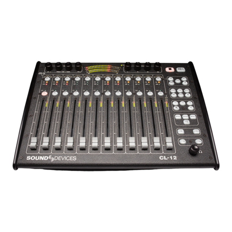 Sound Devices CL-12 user guide