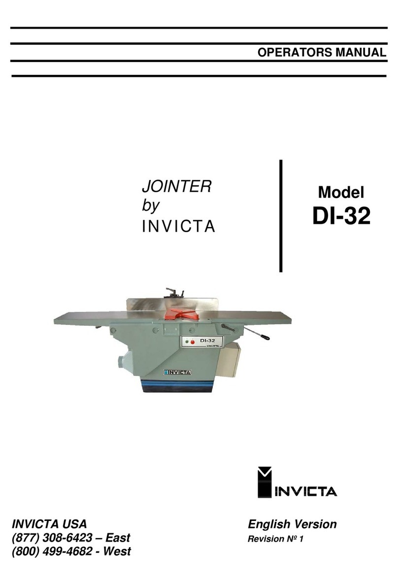 Invicta DI-32 User manual