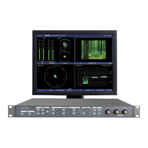 Imagine Videotek VTM-2400 User manual