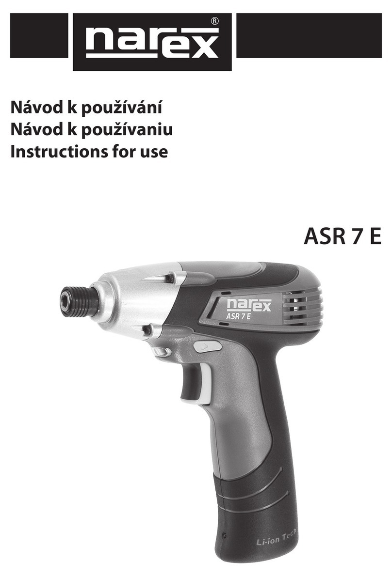 Narex ASR 7 E Instructions for use