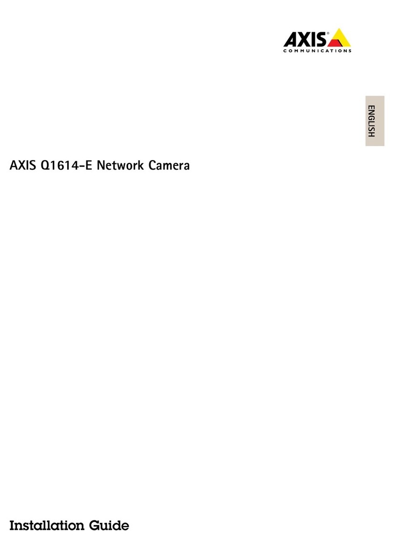 Axis Q1614-E User manual