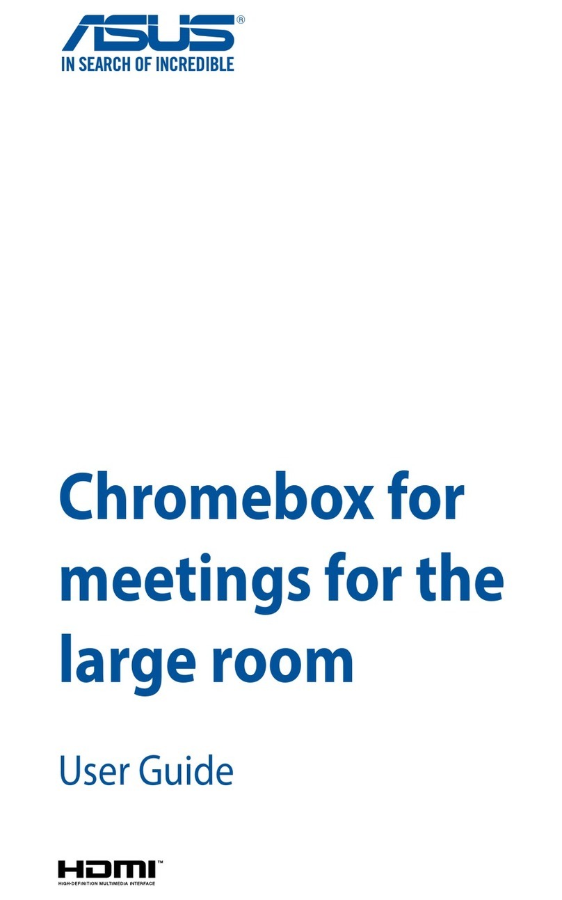Asus Chromebox for meetings for the large room User manual