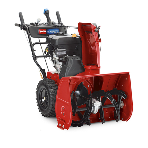 Toro Power Max 926 OXE S User manual