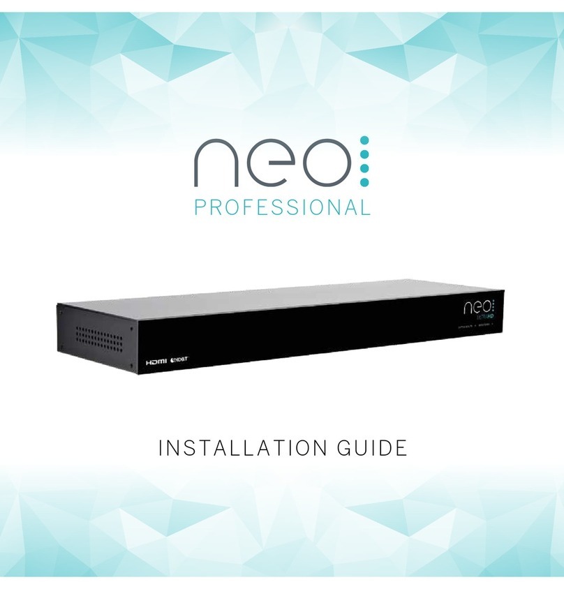 PULSEEIGHT neo:4 Professional installation guide