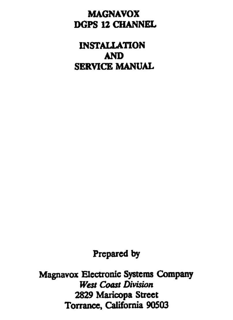 Magnavox MX 9012R User manual