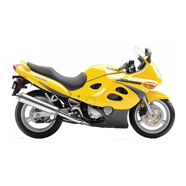 Suzuki GSX600F Service manual