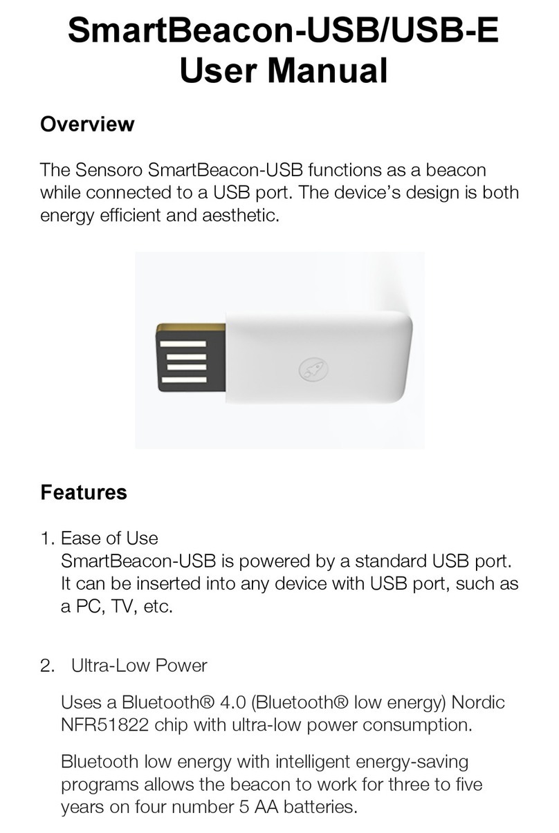 SENSORO SmartBeacon-USB user manual