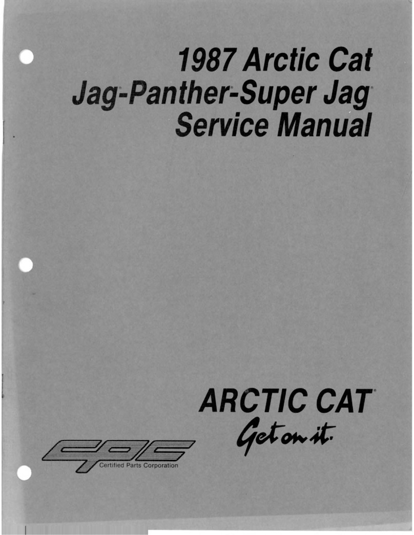 CPC 1987 Arctic Cat Super Jag Service manual