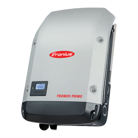 FRO­NIUS Primo 3.8-1 208-240 User manual