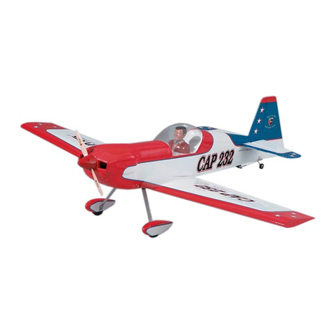 GREAT PLANES CAP 232 User manual