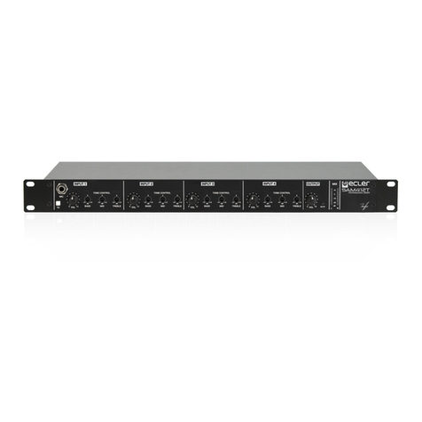 Ecler SAM412T User manual