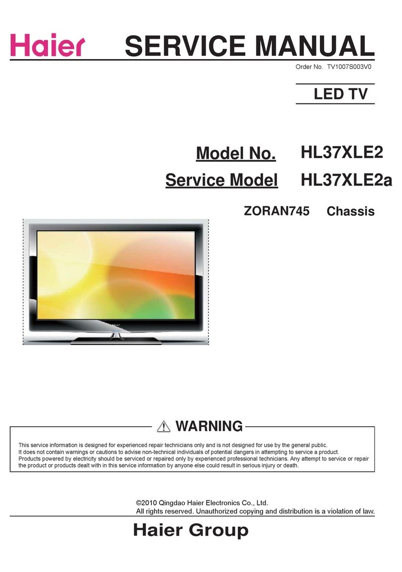 Haier HL37XLE2 User manual