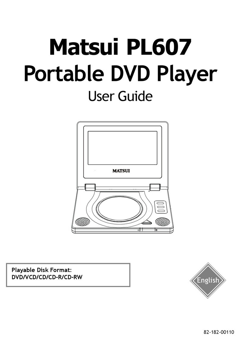Matsui PL607 user guide