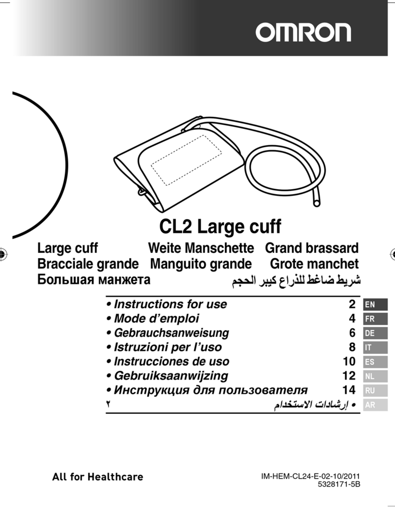 Omron CL2 User manual