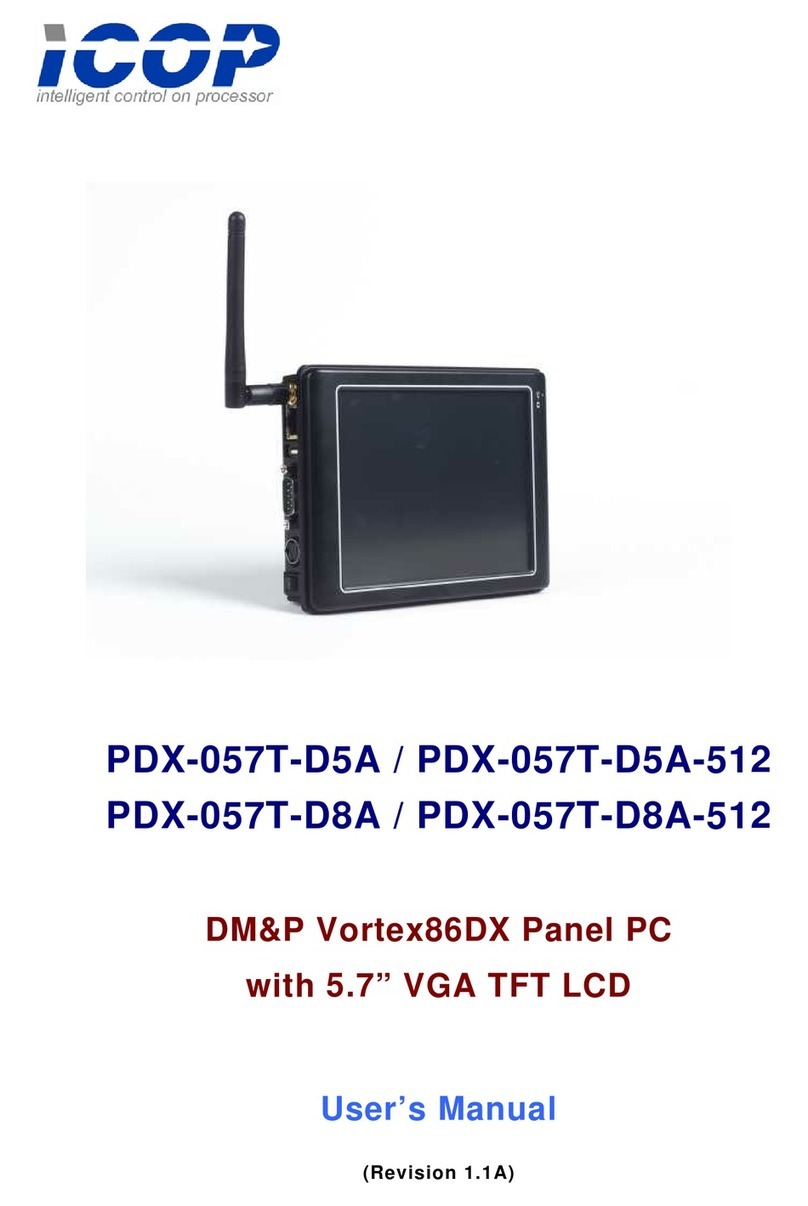 Icop PDX-057T-D5A User manual