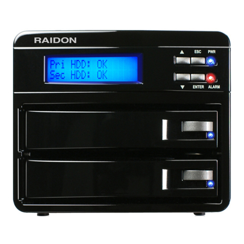 Raidon SafeTANK GR3630-SB3/WSB3+ User manual