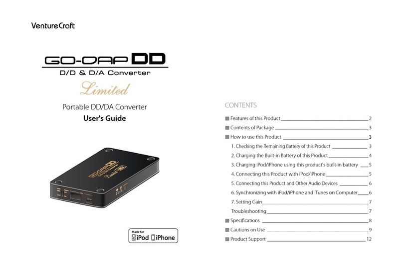 VentureCraft Go-Dap DD Limited user guide