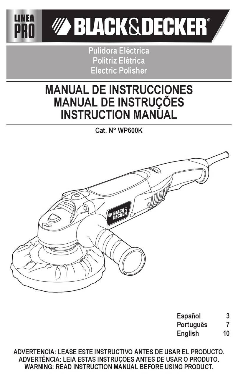 Black & Decker WP600K User manual