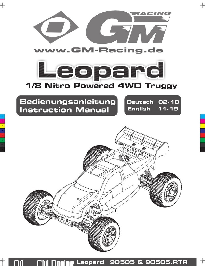 GM-Racing Leopard 90505 instruction manual