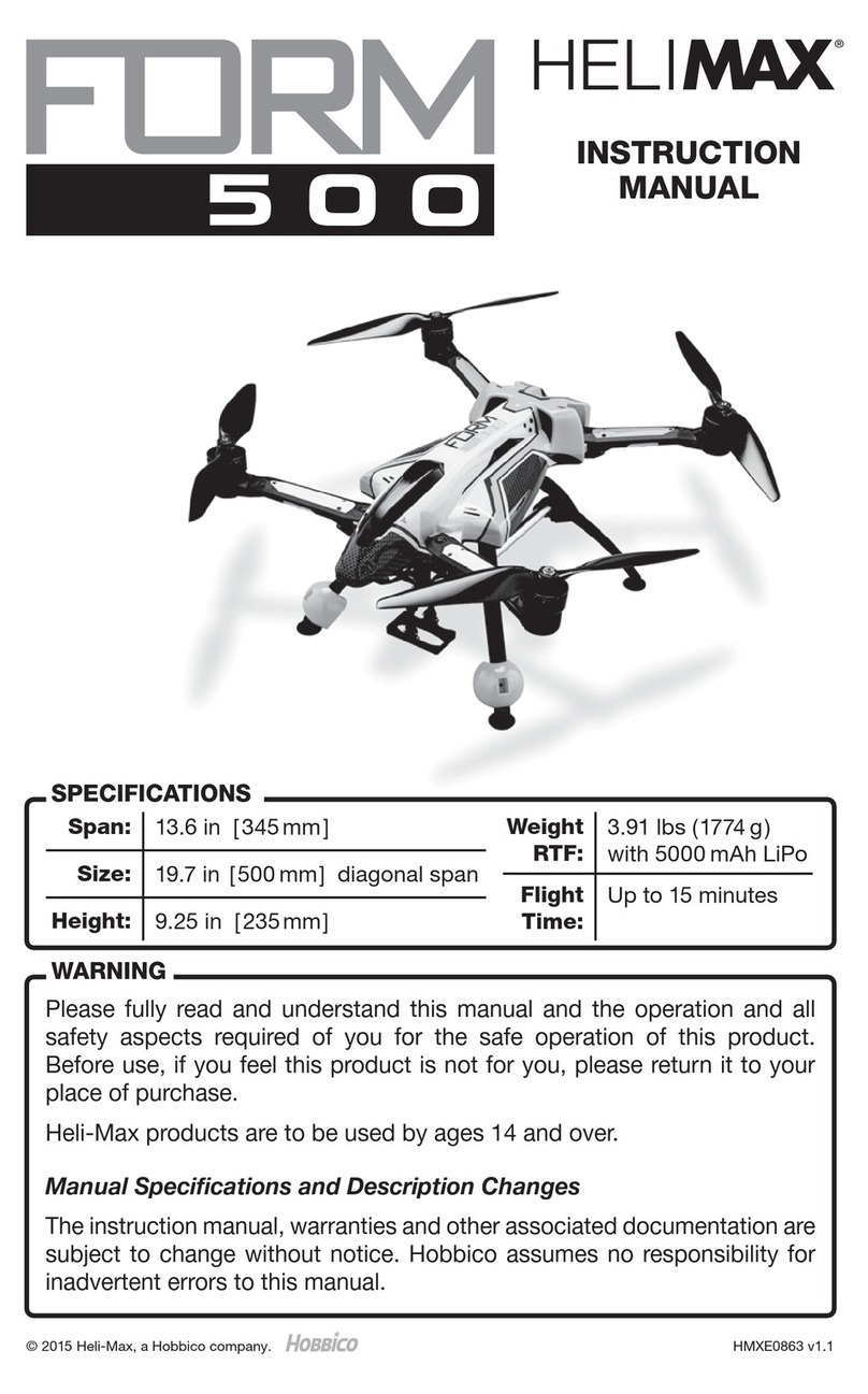 Heli-Max FORM500 instruction manual