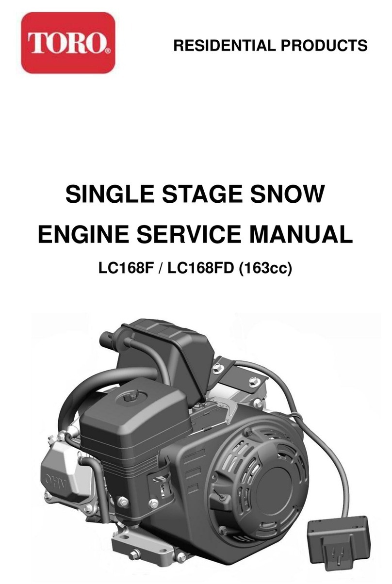 Toro LC168F User manual