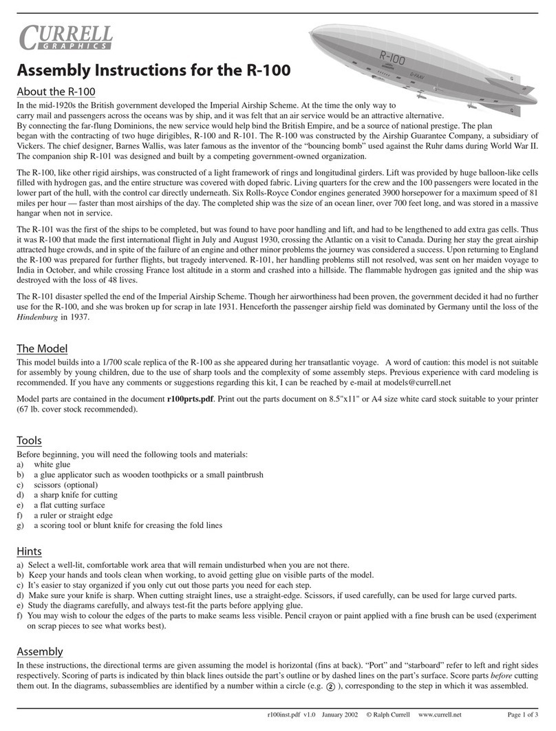 CURRELL R-100 Assembly instructions