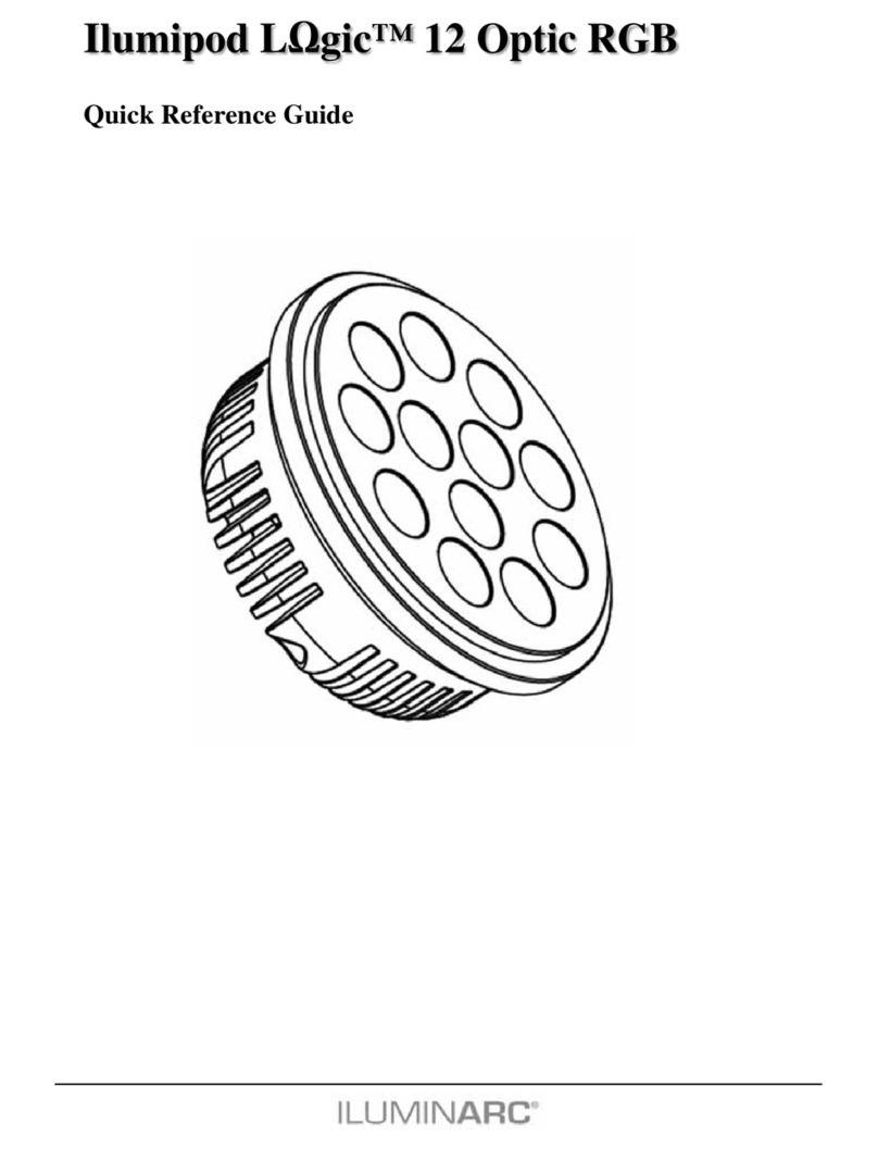 Iluminarc Ilumipod LOgic 12 Optic RGB User manual
