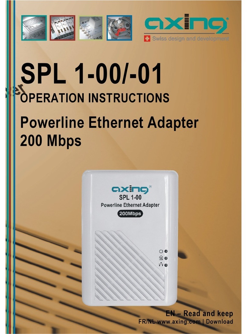 axing SPL 1-00/-01 Operation instructions
