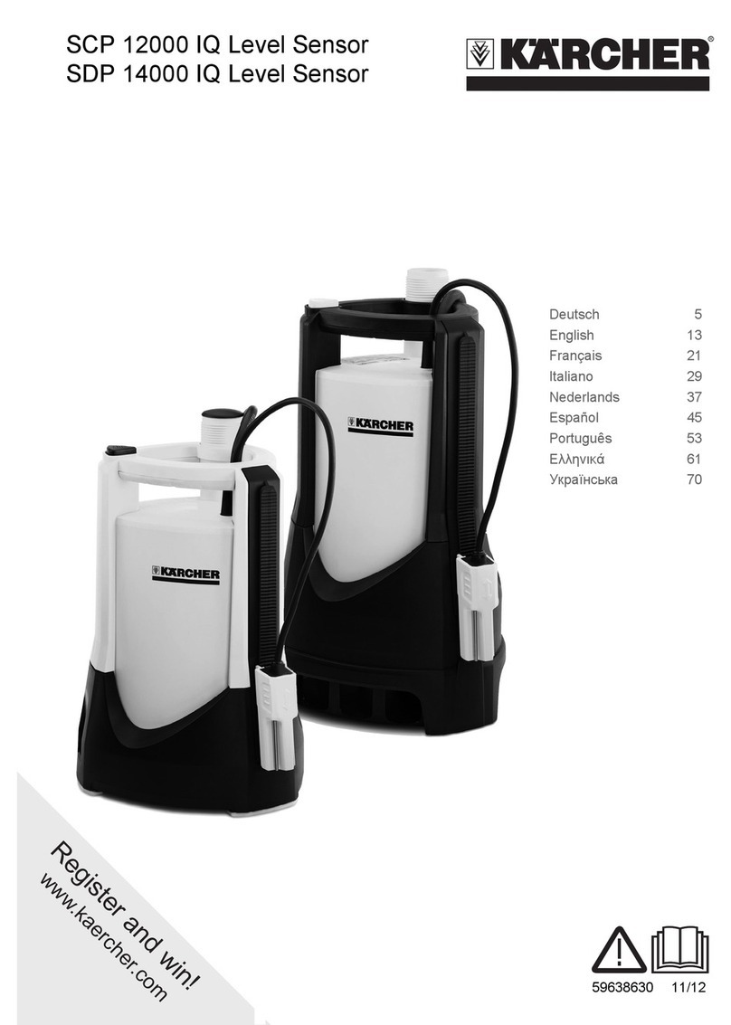Kärcher SCP 12000 IQ Level Sensor User manual