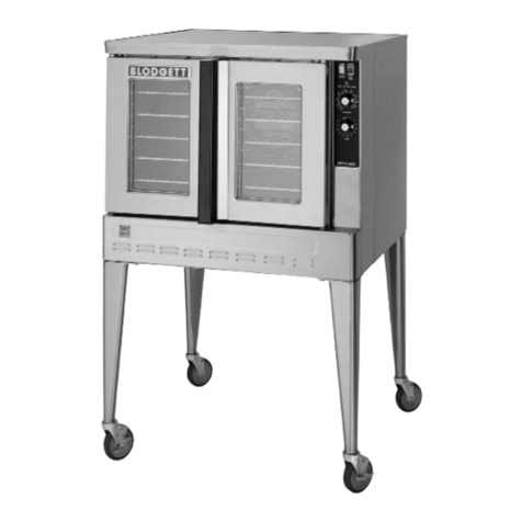 Blodgett zephaire-240g plus Owner's manual