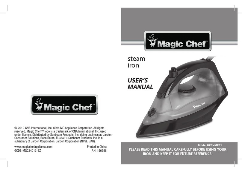 Magic Chef GCRVMC01 user manual