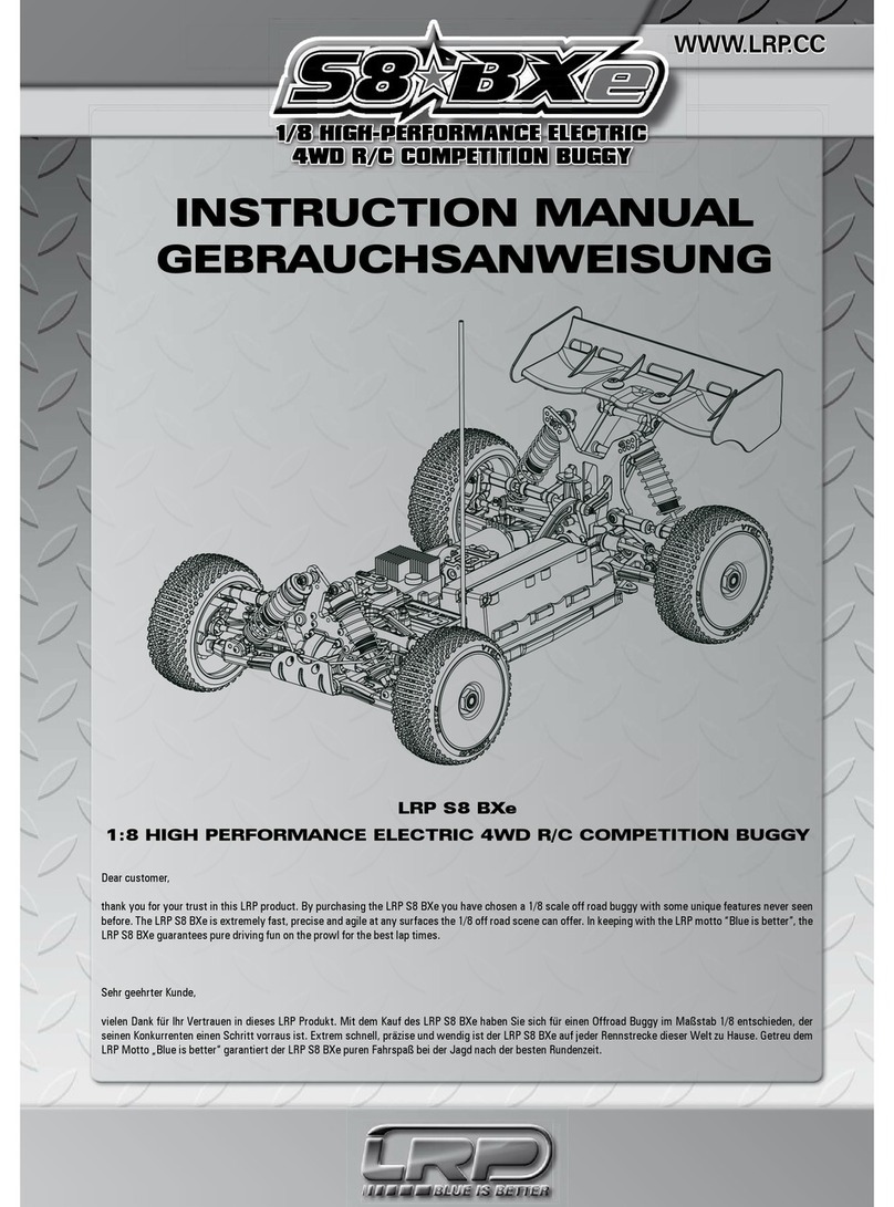 LRP S8 BXe User manual LRP S8 BXe User manual