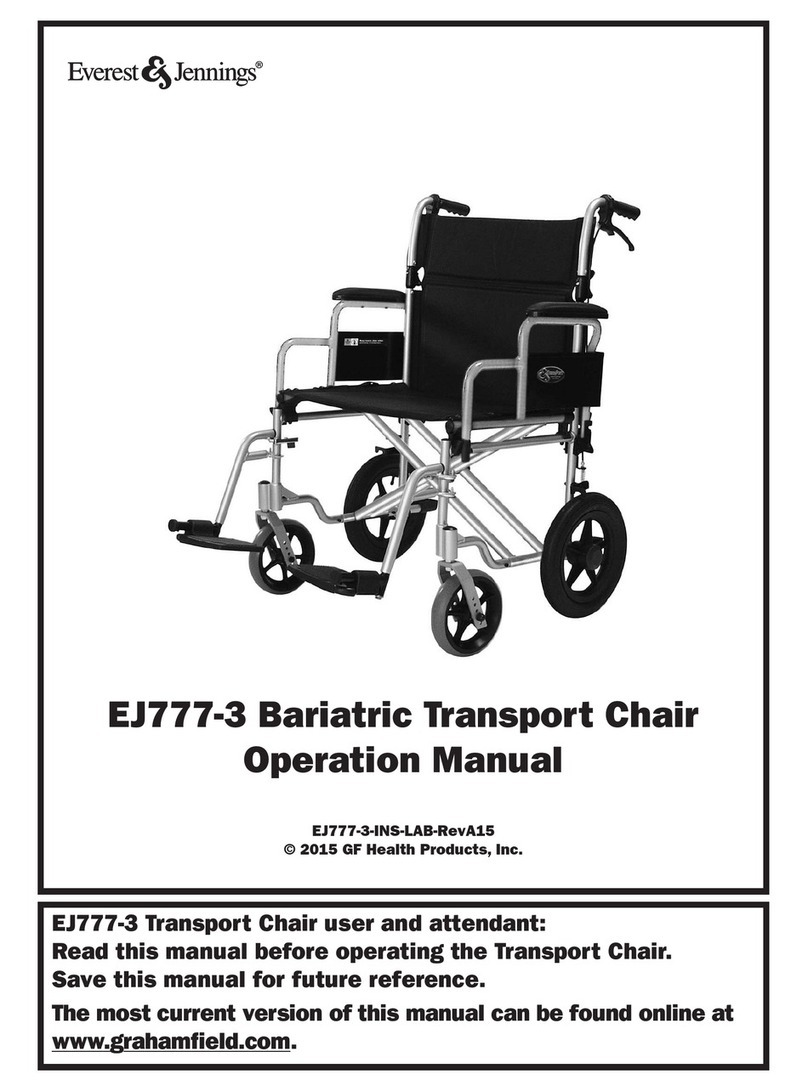Everest & Jennings EJ777-3 Operation manual