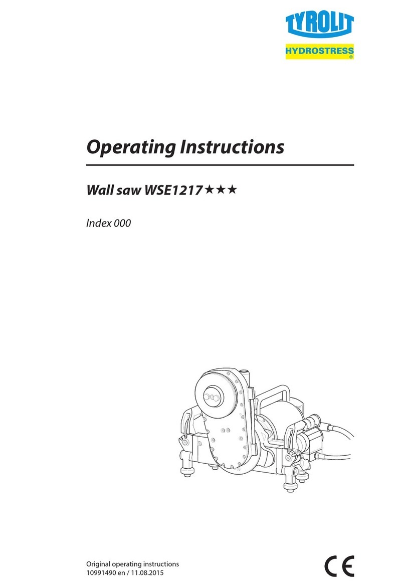 TYROLIT Hydrostress WSE1217 Original operating instructions
